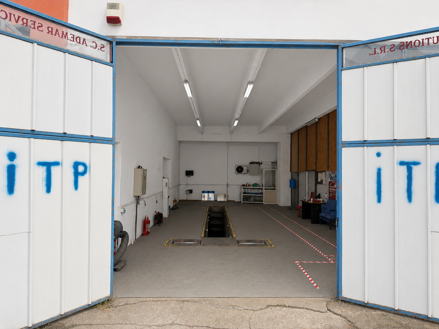 Exterior ITP Ademar Călărași — stație inspecție tehnică